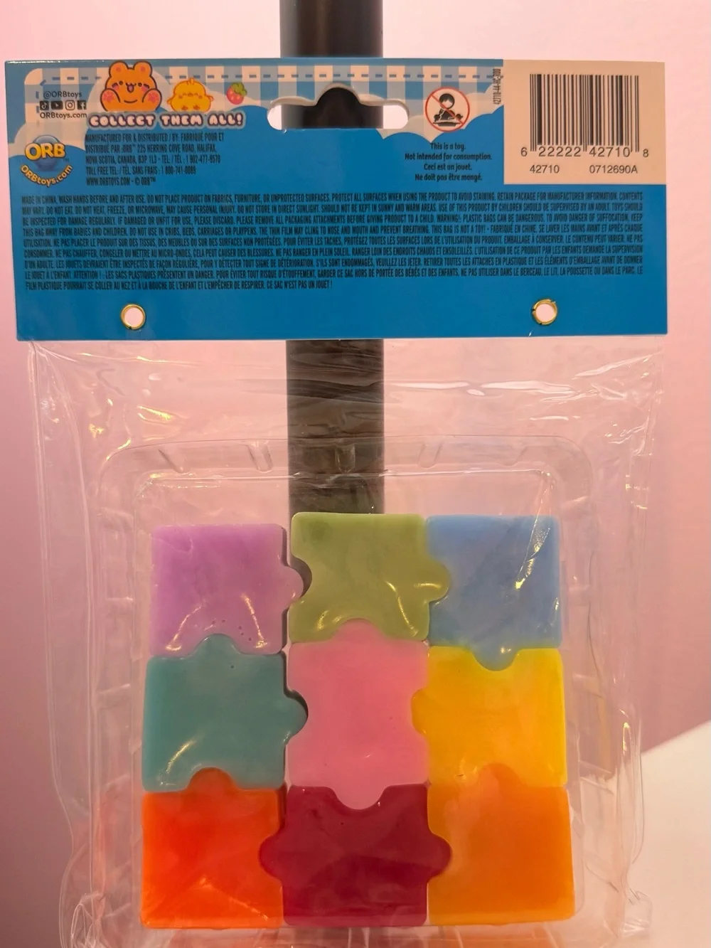Taba Squishy Puzzle Kids Toy - Colorful Squishy Animal Blocks